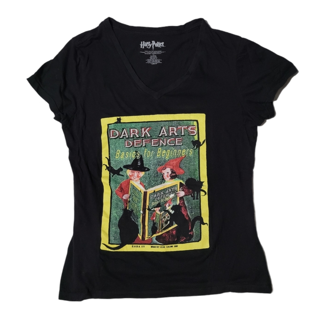 Harry Potter Womens V-neck Graphic T-Shirt XL